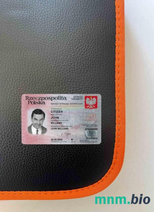 Polska ID fotowygląd skan i fotorealistyczny snapshot, 2 w 1